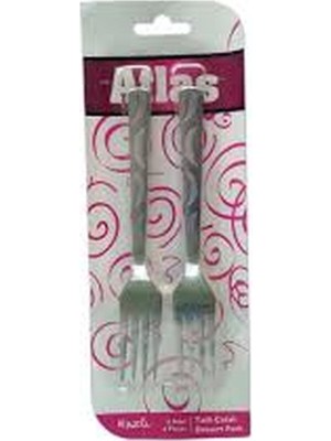 Store 6 Parça  Metal Tatlı Çatalı