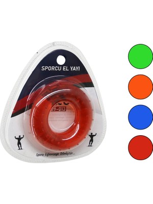 Store Halka Model Şeffaf - Renkli Sporcu Silikon El Yayı