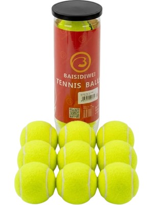 Astraltech Dayanıklı Tenis Topu 9’lu Set Yüksek Performans ve Dengeli Zıplama