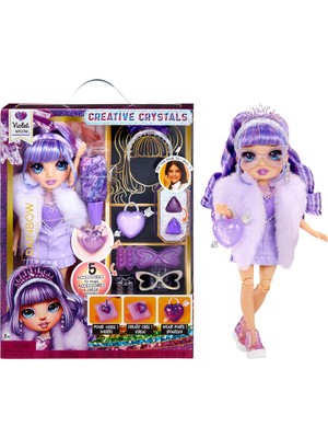 Esranın Dünyası Mgae, Rainbow High Violet - Kristal Serisi Bebeği, Rainbow High
