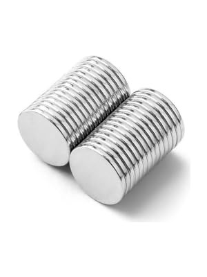 Esranın Dünyası Dünya Magnet Yuvarlak Neodyum Mıknatıs (10 mm x 1 Mm), Güçlü Magnet, 10 Adet