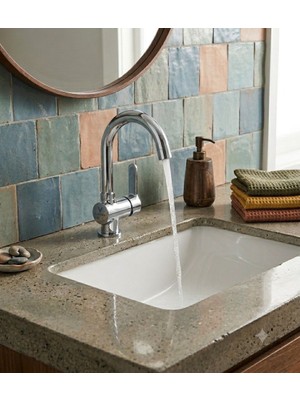 Elvora Jival Lüx Banyo Lavabo Bataryası