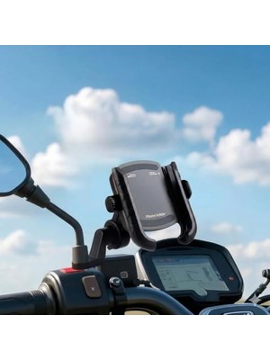 Esranın Dünyası Titreşim Engelleyici Motosiklet Telefon Tutucu CH-110