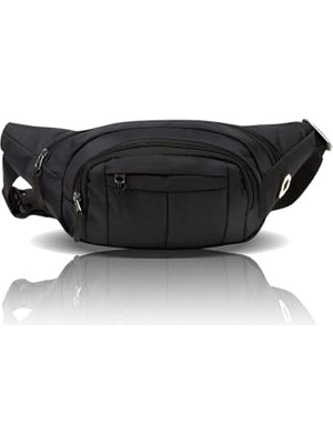 Esranın Dünyası Av A Dos Siyah Unisex Suya Dayanıklı Çapraz Askılı Omuz Bel Çanta Günlük Yürüyüş Koşu Outdoor Çanta
