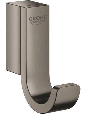 Esranın Dünyası Grohe Selection Tekli Havlu Askısı Brushed Hard Graphite 41039AL0