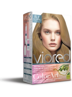 Esranın Dünyası Viored Color Art Set Saç Boyası 8.3 Bal Köpüğü