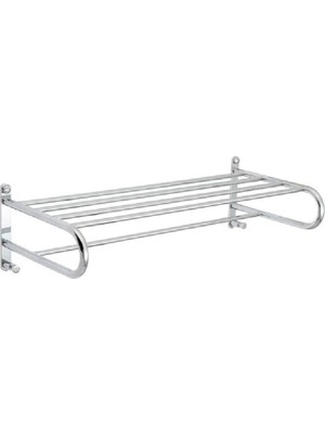 Esranın Dünyası System Banyo Havlu Rafı Krom Renk 259X165X590 mm