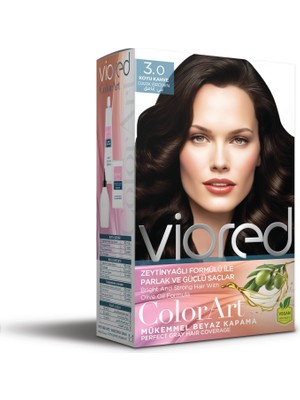 Esranın Dünyası Viored Color Art Set Saç Boyası 3.0 Koyu Kahve