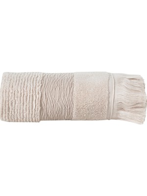 Esranın Dünyası Borla Bej Yüz Havlusu 50X80
