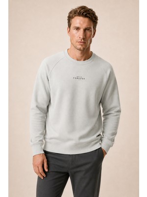 Redline Forever Yeni Sezon Erkek Regular Fit Pamuklu Sweatshirt