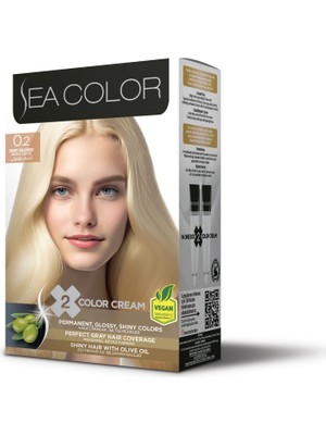 Esranın Dünyası Sea Color Set Saç Boyası 0.2 Bebek Sarısı