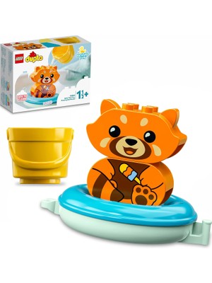 Esranın Dünyası Lego® Duplo® Ilk Banyo Zamanı Eğlencesi: Yüzen Kırmızı Panda 10964-18 Ay ve Üzeri Okul Öncesi Yaştaki Çocuklar Için Oyuncak Yapım Seti (5 Parça)
