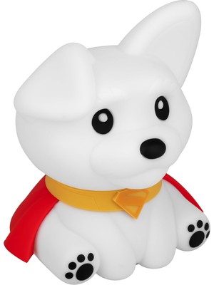 Esranın Dünyası Superman Krypto, Süper Köpek, Squishyglo Silikon Lamba, Resmi Lisanslı Dc Comics Lamba, Çocuklar, Gençler ve Yetişkinler Için, Kablosuz ve Şarj Edilebilir Yatak Odası Dekorasyonu | Paladone