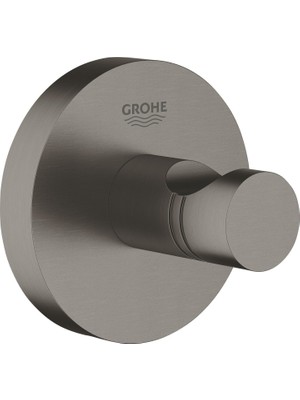 Esranın Dünyası Grohe Bornoz Askısı Essentials Brushed Hard Graphite 40364AL1