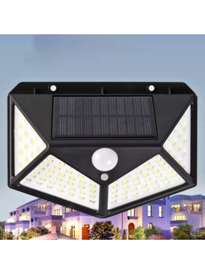 Esranın Dünyası Kyrotech Solar Güneş Enerjili Hareket Sensörlü Duvar Bahçe Karavan Kamp Lambası LED Solar Lamba Su Geçirmez Sarı Gün Işığı Water Proof Solar Lamba