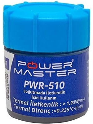 TeknoKapsül Monte Lua 10 Gram Termal Macun, Bilgisayar ve Konsollardaki Tüm Işlemcileri, Grafik Kartlarını ve Isı Alıcıları Soğutmak Için, En Yüksek Performanslı, Termal Macun, PWR-510,