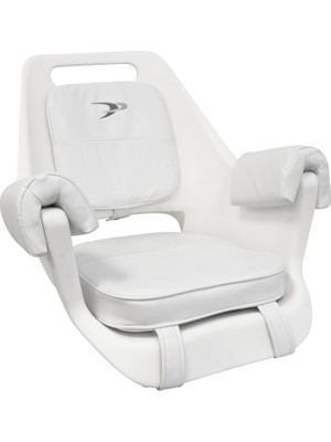 Esranın Dünyası Wise 8WD007-3-710 Deluxe Pilot Sandalye Minderli ve Montaj Plakalı, Beyaz