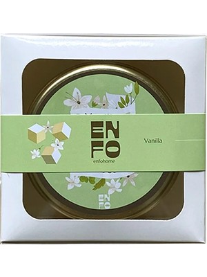 Enfo Vanilla Scent Cubes I Vanilya Aromalı Wax Buhurdanlık Küpleri