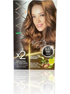 Esranın Dünyası Maxx Deluxe Beauty Expert Set Saç Boyası 8.37 Sahra