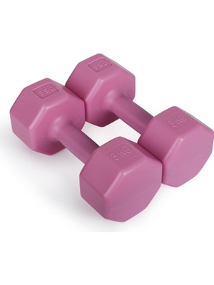 Brf Store Prime Psspor 2 Adet 3kg Pembe Renk Dambıl Seti (2 Adet 3kg Gönderim Yapılmaktadır)