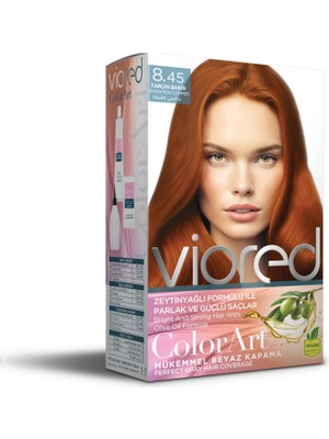 Esranın Dünyası Viored Color Art Set Saç Boyası 8.45 Tarçın Bakır