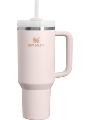 Brf Store Prime Stanley Quencher H2.0 Flowstate Pipetli Termos Bardak 1.18 Litre - Pembe Kuvars (Rose Quartz)