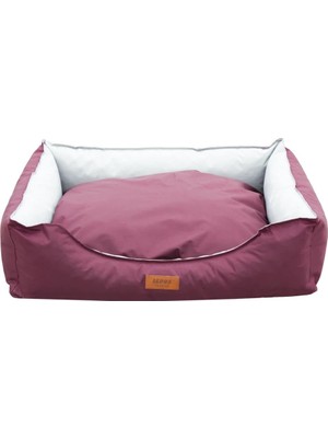 Esranın Dünyası Lepus Aria Premium Yatak Bordo Large 60X75X24 cm