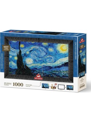 Brf Store Prime Art Puzzle Yıldızlı Gece 1000 Parça Çerçeveli Puzzle