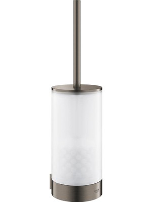 Esranın Dünyası Grohe Selection Tuvalet Fırçası Seti Brushed Hard Graphite 41076AL0