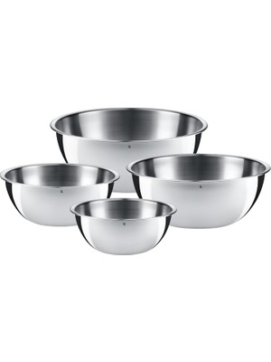 Brf Store Prime Wmf Gourmet 4 Parça Paslanmaz Çelik Karıştırma Kabı Seti, 0,75 L - 2,75 L, Karıştırma Kabı, Sa