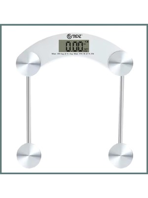 Brf Store Prime Bydiz Dijital Baskül Banyo Tartısı, 180 kg Kapasiteli Vücut Tartısı, Temperli Cam, Kare Tasarı