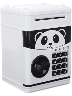 Esranın Dünyası Panda Kasa Şeklinde Elektronik Şifreli Atm Kasa Kumbara