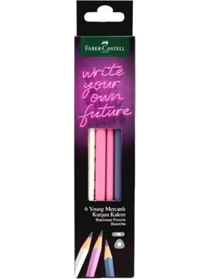 Esranın Dünyası Faber-Castell Faber-Castell Young Mercanlı Hb Kurşun Kalem 5244000036000
