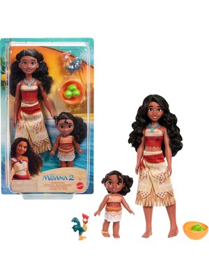 Esranın Dünyası Mattel Disney Moana 2 Moana & Simea 2’li Paket, 3y+, JBT41