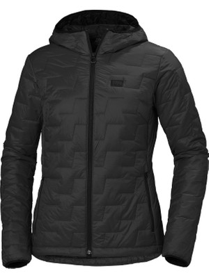 Esranın Dünyası Helly Hansen W Lifaloft Hooded Ins Jkt Kadın Mont Siyah Xs