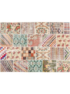 Esranın Dünyası Mudo Home Zeki Patchwork Halı 170X240