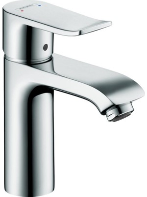 Esranın Dünyası Hansgrohe Metris Modern Zamansız Kolay Temizleme 1-Kulp 1 7" Uzunluğunda Krom Banyo Lavabo Bataryası, 31204001