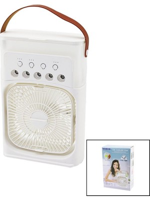 Esranın Dünyası Chermik Wınnboss Ekl-13 (3in1) (Hava Nemlendirme & Fan & Gece Lambası) (Masa Üstü) Buzlu Vantilatör (360°)(USB Şarj) (3kdm Hız)*40