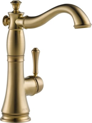 Esranın Dünyası Delta Faucet Cassidy Gold Bar Musluk, Altın Bar Lavabo Bataryası Tek Delikli, Islak Bar Muslukları Tek Delikli, Altın Mutfak Bataryası, Altın Mutfak Bataryası, Altın Mutfak Bataryası, Altın Mutfak