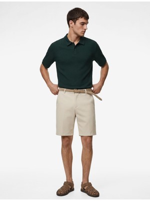 Esranın Dünyası Regular Fit Kısa Kollu Düğmeli Polo Yaka Tişört