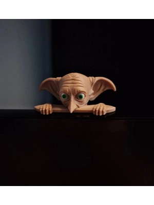 Elf Monitör Buddy – Monitör Üstü Sevimli Figür 3D Baskı Masaüstü Dekorasyon