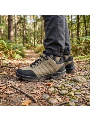 Black Flex Nature Walk Trekking Ayakkabı Kum 40-44