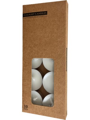 Mumsan Tealight Renkli Mum Kraft Paket 10'lu 4 Adet