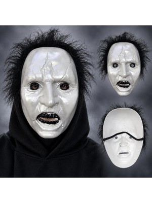 Çerçici Siyah Saçlı Michael Myers Plastik Karakter Maskesi