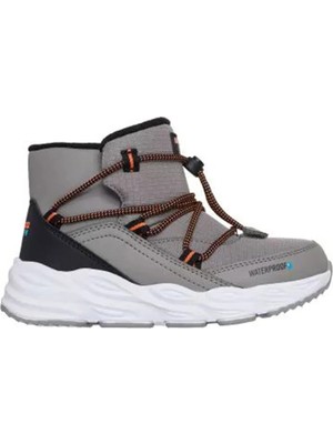 Skechers Turbo Tread- Storm Glıder 406385L Tpbk Çocuk Outdoor Bot - Gri