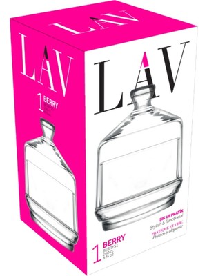Lav Berry Şekerlik Tekli 285 cc 4 Adet