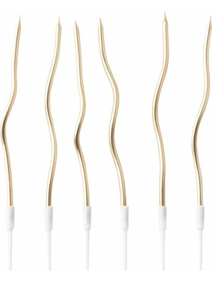 Delux Mum Burgu 15 cm 6'lı 4 Adet