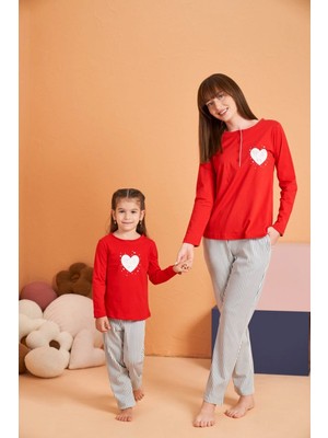 bebekokusu Pjs 28062 Kadın Patlı Pijama Takım