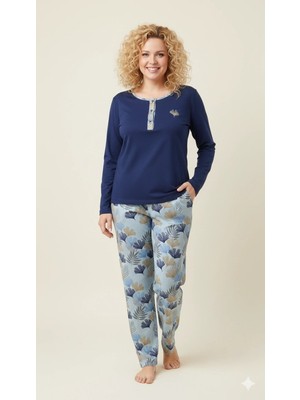 bebekokusu Limissi Viskon Alt Desenli Pijama Takımı