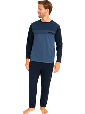 bebekokusu Kly O Yaka Flato Cepli Pijama Takım- 9217
